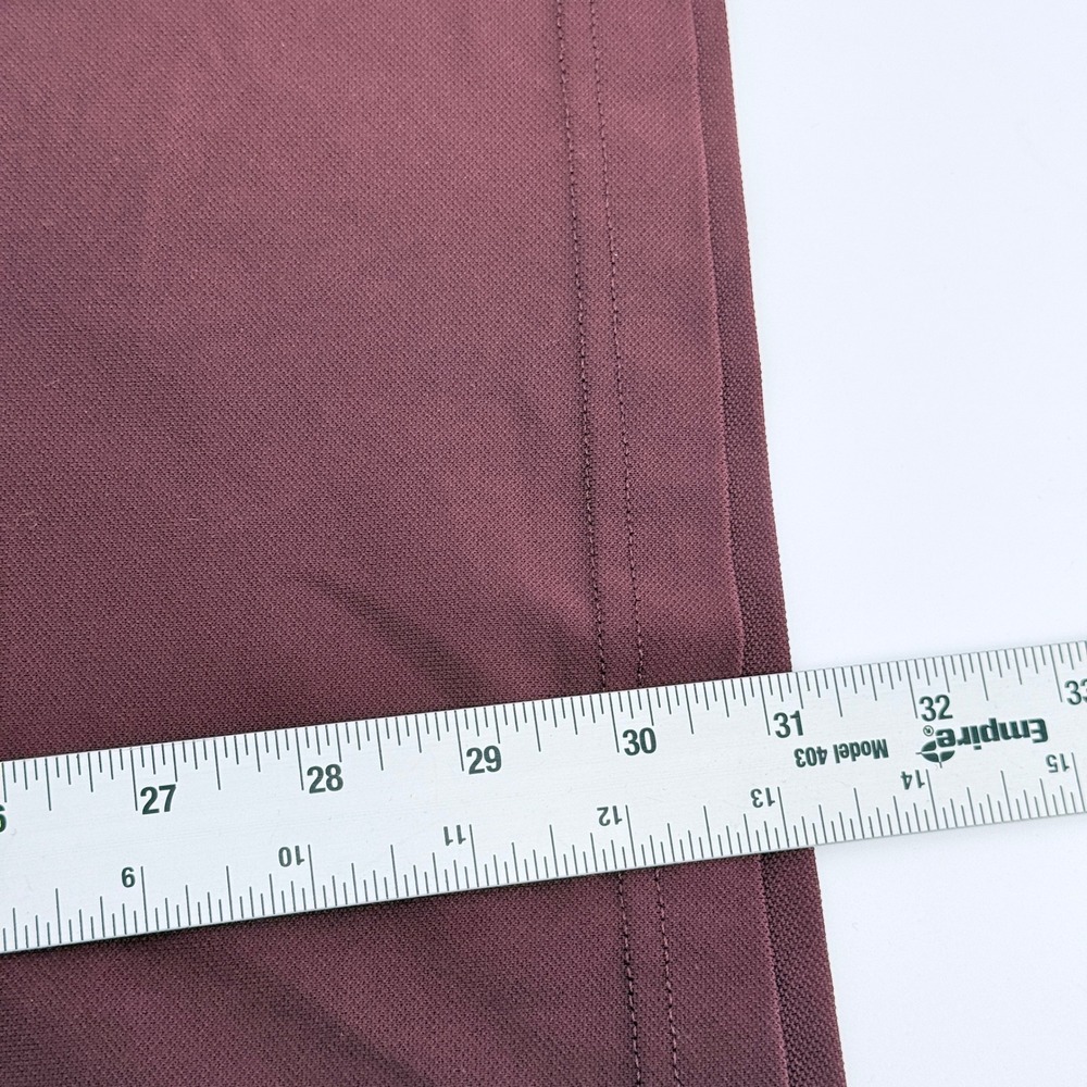 Greg Norman Tasso Elba Five Iron Play Dry Golf Polo Shirt Mens XXL Burgundy - Picture 6 of 15